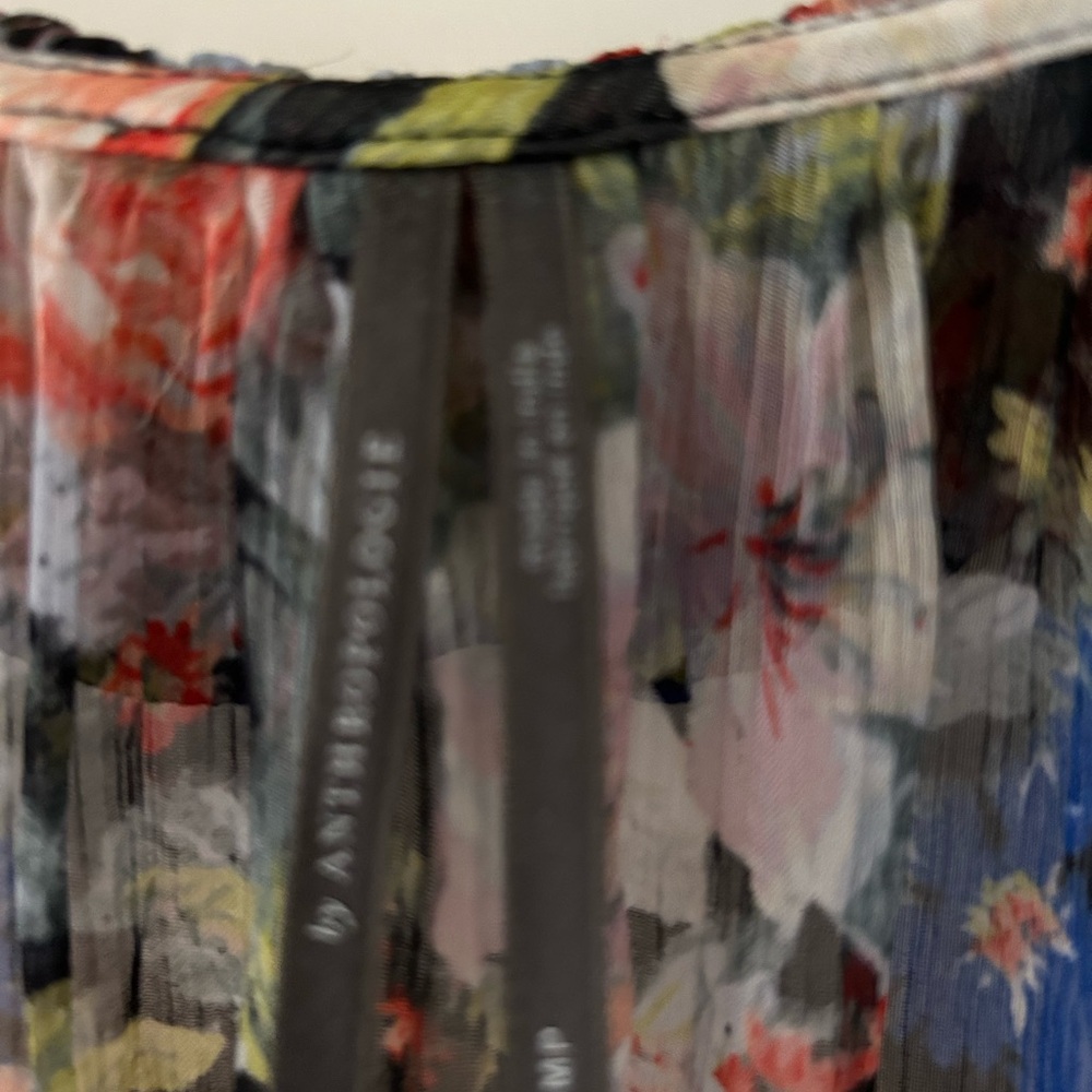 Anthropologie multi color maxi dress - Picture 8 of 9